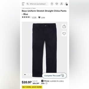 The Children’s Place Navy Blue Kids Casual Pants